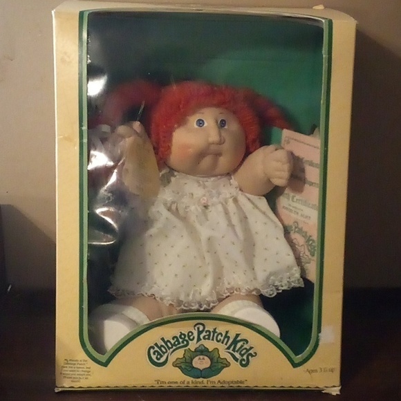Coleco Other - Vintage Cabbage Patch Kid 1985 W Xavier Roberts Signature - Joycelyn Alice